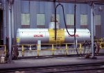 Old tank car, repurposed as Engine Lube Oil storage in Glenwood Yard